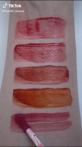 Son môi Cezanne Watery Tint Lip Nhật Bản - Son nước bóng Nhật Bản