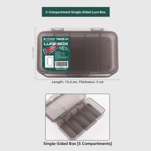 DIAOHAINI | Fishing Accessories Box with Storage for Lure Box Multi-function Jig Hooks Soft Bait and Lure Accessories