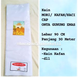 KAIN KAFAN MORI KOREO KACI LEBAR 90CM Panjang 30M