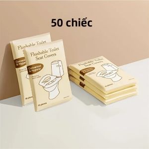 Di Động Dùng Một Lần Bồn Cầu Có Kích Thước Lớn Giấy Hòa Tan Cho Du Lịch Khách Sạn Trang Trí Phòng Tắm 10/50/100 Gói