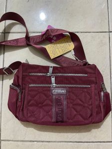 Tas Slempang Wanita Chibao Kanvas CB8896-22-51 6Sleting