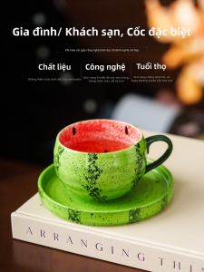 YOGEHOME | Hand-Painted Watermelon High-Quteness Coffee Cup