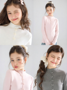 MUCMUKN | Warm Insulating Girls Base Layer Shirt
