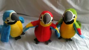 COD นกแก้วพูดได้ ทุกภาษา สั่นศีรษะและกระพือปีกได้ ตุ๊กตานกแก้ว ของเล่นเด็ก