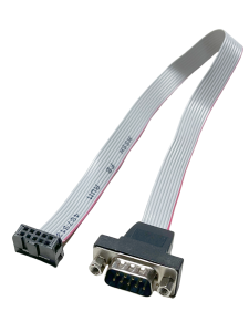 DB9 Serial Port Ribbon Cable 2.54MM Pitch Mainboard 9Pin COM Line RS232 Serial Port Case Mounted Bracket Line