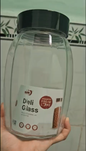 Lọ thủy tinh đựng gia vị nắp vặn siêu kín - dung tích 1200ml 1800ml và 2500ml