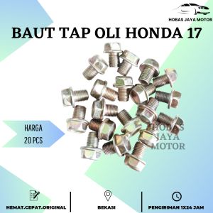 20 Pcs Baut Tap Oli 17 Honda