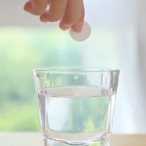 Sét 10 Khăn Giấy Nén Dạng Viên Kẹo Khăn Lau Mặt Dùng 1 Lần Tiện Dụng