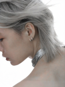 A PART OF ME | Unique 925 Silver Star Earrings