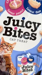 Bánh Thưởng Mềm Cho Mèo Inaba Juicy Bites 2in1 Dinh Dưỡng Cao Ngon Khó Cưỡng Nhập Khẩu Thái Lan