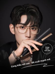 Bàn Chải Uốn Lỗ Rỗng Điện Nhỏ Dành Cho Nam Đèn Tóc Chuyên Dụng Hai Trong Một Ủi Thẳng Và Xoăn Bàn Chải Ủi Tóc Chống Thấm Nước