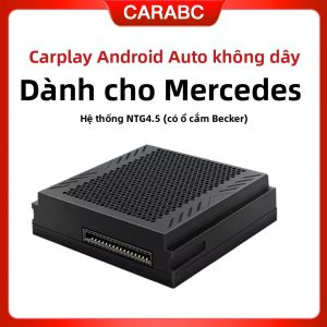 Mô-đun CarPlay Không Dây Và Android Auto Cho Mercedes Benz A B C E CLA GLA GLK ML Sprinter NTG4.5 Becker Box Tương Thích Với Hộp AI Trên Xe Hơi