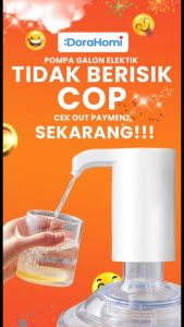 Gallon Pump Dispenser Air Pompa Galon Elektrik Charge USB