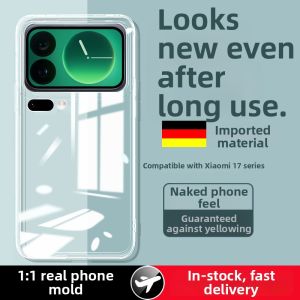 DAOWAIREN | Ultra-thin Full-coverage Shockproof Simple Style Silicone Phone Case for Xiaomi 17 Pro Max