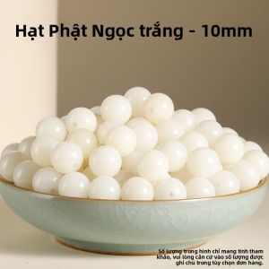 FUJINJIA | Hạt Spacer Lỏng DIY Từ Rễ Bodhi Trắng Tự Nhiên