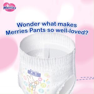 Merries Super Jumbo Pants Diapers M (52s x 3 Packs)
