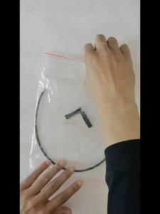 Casing Penyambung Fiber Optic 2 Core 4 Core Warna Hitam Tahan Lama Casing Sambungan 2 / 4 Core Fiber Optic Kualitas Tinggi