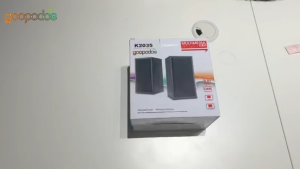 GOOPODOS Speaker Berkabel - Hitam - K2035