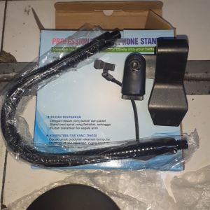 G46 ORIGINAL stand mic holder standing ori microphone MEJA table podium mik penyangga mikrophone tia