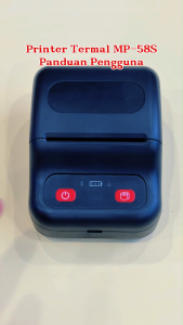Printer Kasir 58mm | Mini Portable Thermal Bluetooth - Support Android/iOS/Windows
