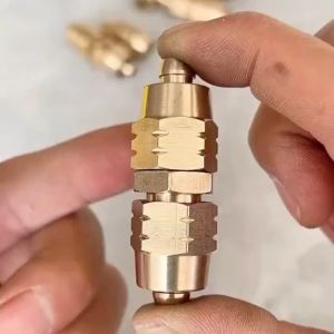 Copper Water Pipe Connectors Withstand High Water Pressure Fitting Extension Copper 6.5/8.5mm