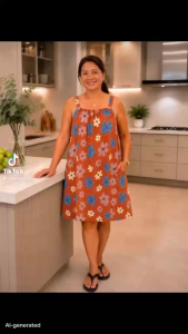 Mi Amore Ph Duster Challis | Soft Wear Plus Size Lounge Dress | Comfy Everyday Wear