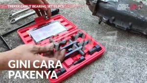 Grip-On Bearing Puller Set 10Pcs Treker Cabut Bearing 18-836