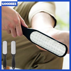 Foot Scrub Professional Stainless Steel Callus Remover Foot File Scraper Pedicure Tools Dead Skin Remove for Heels Feet Care Product Stainless Steel Spa Footfile Scrub Pedicure Callus Remover Foot Rasp File With Plastic Handle Foot Callus Remover
