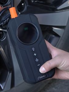 AT Tech 10800mAh 12V Car Jump Starter Air Pump Power Bank Lighting Portable Air Compressor 4 In 1 Cars Battery Starters