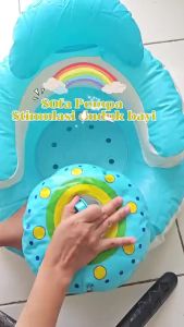 Kursi Sofa Duduk Bayi Kursi Pompa Bayi Motif Meja Ada Musik BLOSSOM KIDS