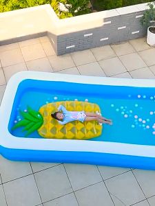 สระเป่าลม สระชั้น 3 ชั้น สระน้ำเป่าลมเด็ก สระว่ายน้ำใหญ่ สระน้ำเด็ก หลายขนาด สำหรับสระน้ำเป่าลม ภายในบ้าน สร้างสรรค์เพื่อให้คุณสัมผัสการใช