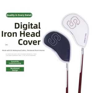 Dominant | Protective Large Number Waterproof PU Head Covers 9 Pieces