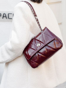 MEIFEI | New Genuine Leather Underarm Bag Large Capacity