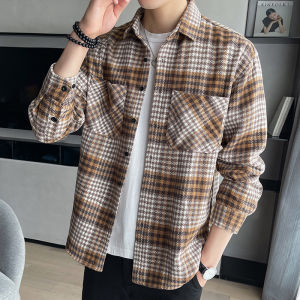 Kawadu | Mens Long Sleeve Spring-Autumn Season New Loose Casual Shirt