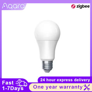 Aqara | Zigbee 3.0 Aqara LED Bulb T1 E27 Smart Light Offline Mini Switch Control Scene Automation Work with Alexa HomeKit Yandex Alice