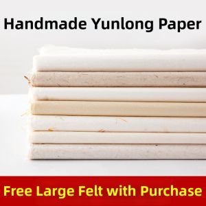 YUBAOGE | Thick Handmade Antique-style Semi-processed Traditional Chinese Painting Paper