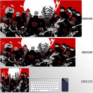 Bandai | Tấm Lót Chuột Chơi Game Naruto Akatsuki - Phụ Kiện Bàn Phím Máy Tính Bằng Cao Su Được Thiết Kế Dành Cho Các Trò Chơi Thể Thao Điện Tử