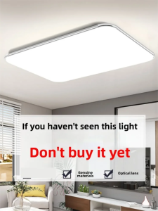 SHANGXIAN | Slim Rectangular Modern Minimalist Ceiling Light