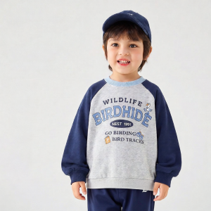 DUDUJIA | Áo Hoodie Trẻ Em Mùa Thu