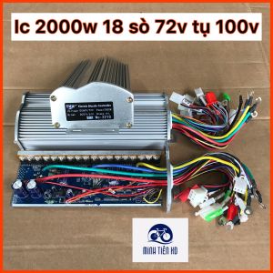 Ic 2000w 18 sò 72v tụ 100v dành cho tất cả xe điện từ 2000w trở xuống