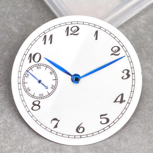 Tandorio | Vỏ Đồng Hồ Nam Phong Cách Cổ Điển Đường Kính 42mm Thép Không Gỉ Với Mặt Kính Sapphire Cho ST3600 ETA 6497 Bộ Chuyển Động Lên Dây Cót Bằng Tay Mặt Số Tráng Men Màu Trắng