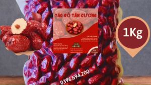 [Táo đỏ hút chân không] 1Kg Táo đỏ tân cương táo tàu loại ngon ngọt dùng nấu chè dưỡng nhan trà thảo mộc - Táo đổ khô ngọt Misa Shop