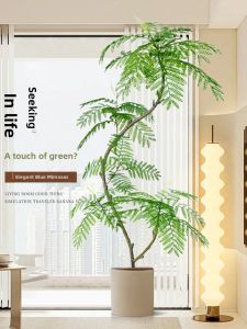 Elegant Artificial Jacaranda Pot Plant for Decoration