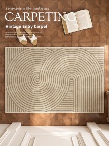 Simplicity and Wabi-sabi Style Door Mat Slip-resistant