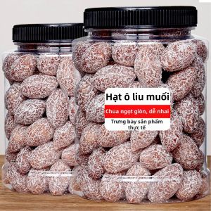 Món Ăn Vặt Olive Mặn Nguyên Quả Mới Sấy Khô 500g