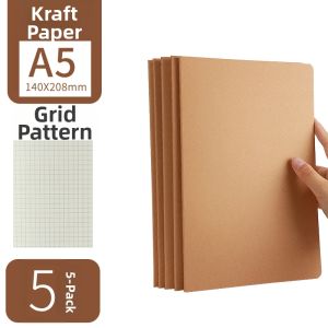Kraft Paper A4 Thick Simple Notebook for College