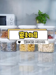 𝐓𝐔𝐑𝐍 𝐅𝐑𝐄𝐒𝐇 Stackable Airtight Twist Lock Transparent Food Storage Container Bekas Kedap Udara 密封罐