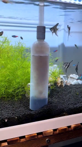 อุปกรณ์ถ่ายน้ำ เครื่องเปลี่ยนน้ำตู้ปลา ดูดขี้ปลา ทำความสะอาดตู้ปลา 150/190/260CM