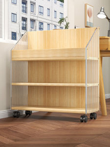 WUBUWEI | Portable Childrens Bookshelf Near Table
