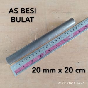 As Besi Bulat Diameter 20 mm Panjang 20 cm